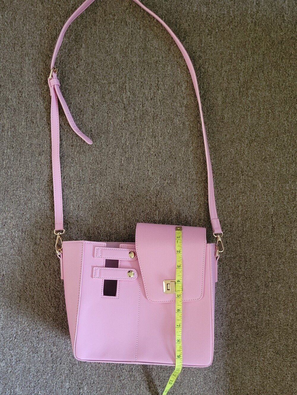 NWOT Stanley Cup 40oz Crossbody Tumbler Bag Pink Bottle Holder Purse Bag - Picture 10 of 13